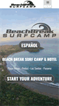 Mobile Screenshot of beachbreaksurfcamp.com